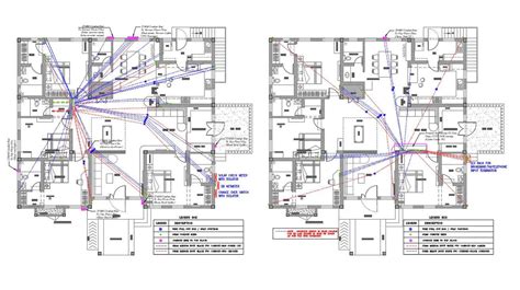 drawn electrical box|electrical slab piping drawing.